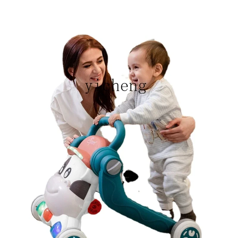 

YY Baby Walker Trolley Anti-O-Leg Multi-Function Anti-Rollover Three-in-One