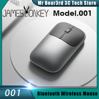 Jamesdonkey 001 Wireless Bluetooth Mouse Office Light Sound 2.4g Receiver Dual Mode Laptop Lightweight And Portable