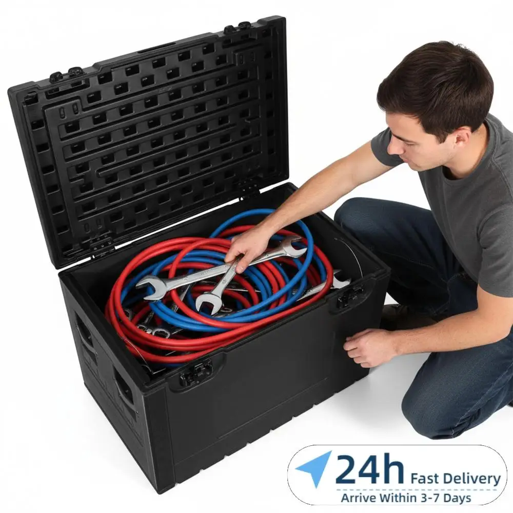 

Профессиональный водонепроницаемый кейс на колесах для хранения аудио- и DJ-оборудования, с отсеками для запасных частей