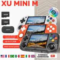 XU MINI M Handheld Game Console 2.8'' IPS Screen Linux OS MINIM Retro Simulator Video Retro Games Player Portable Children Gifts