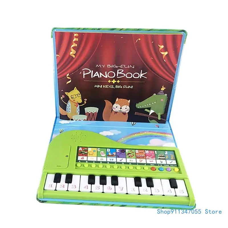 

Stylish Toddler Music Learning Piano Book for Ages 3 to 5 Years Old Daily Use Drop shipping