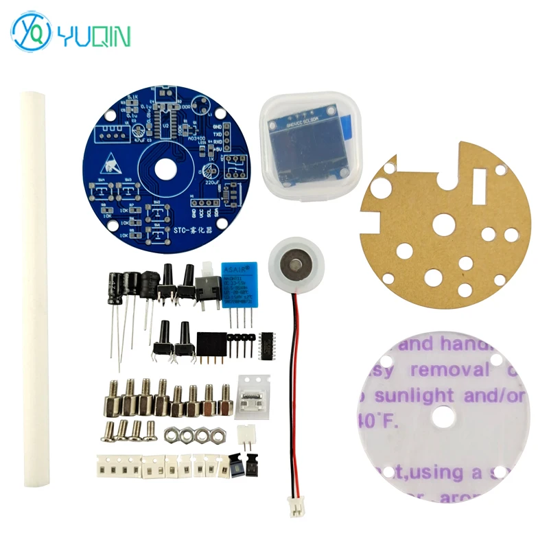 USB Humidifier Electronic DIY Kit STC Microcontroller Timing Switch Atomizer Welding Assembly Exercise