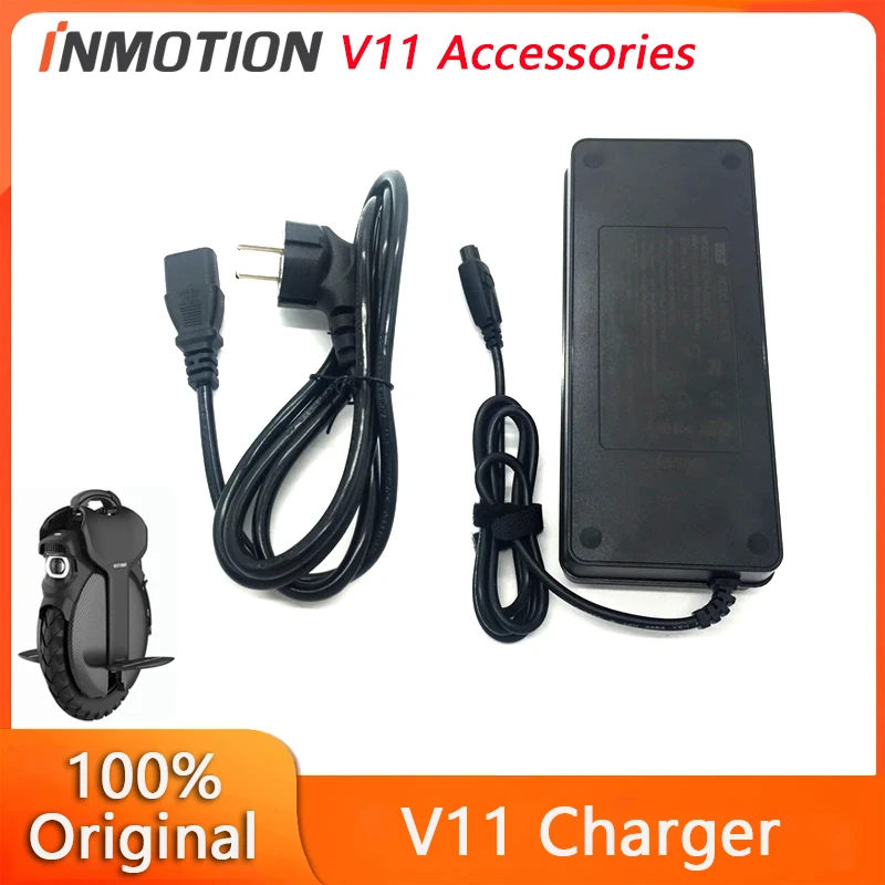 Original Charger for INMOTION V11 Unicycle Monowheel Wheelbarrow 84V Li-on Battery Charger Power Supply Adapter Accessories