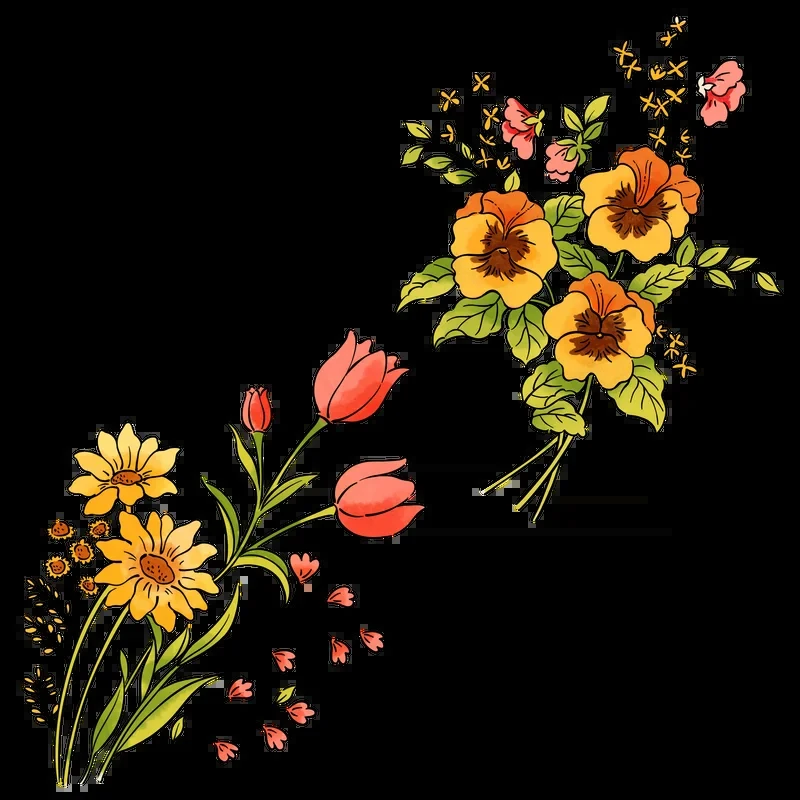 

Spring Days Blooming Flowers Clear Stamp DIY Scrapbooking Supplies Silicone Stamp For Card Making Albums Decor
