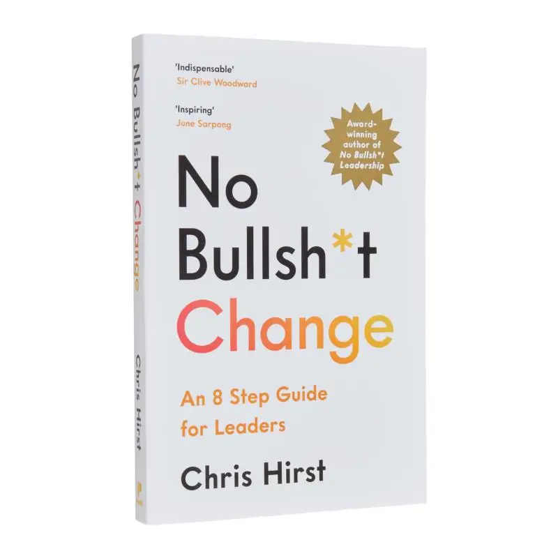 

No Bullsht Изменение 8-ступенчатого направляющего для лидеров Книги с профилем Криса Хирста 9781800815704 Книга