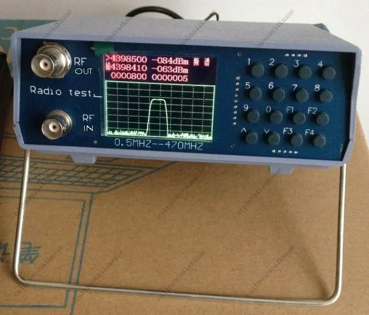 Simple Spectrum Analyzer, UV Band, with Tracking Source, 136-173MHz, 400-470MHz