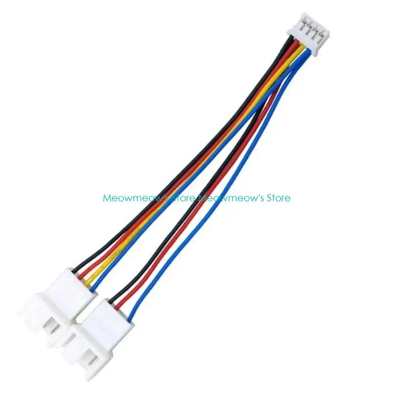 W91A Автоматическая регулировка кабеля вентилятора видеокарты 4-контактный ШИМ-регулятор температуры для бесшумного охлаждения и