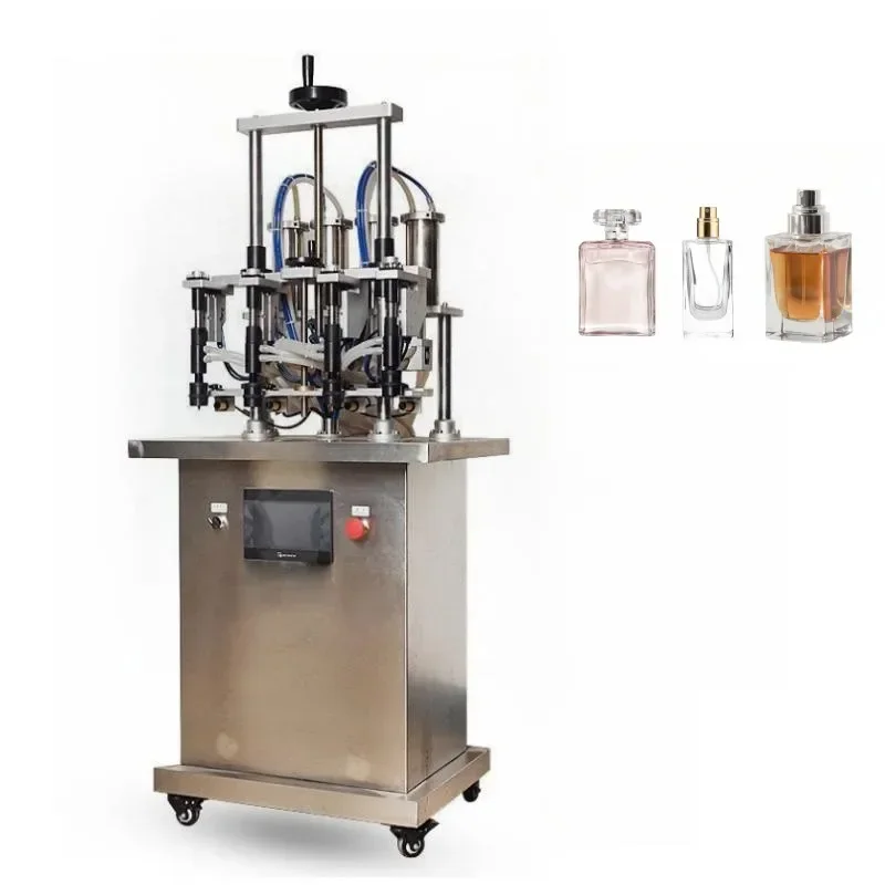 Semi-Automatic Vacuum Perfume Filling Machine Parfum Fabrication Machine for Business Use