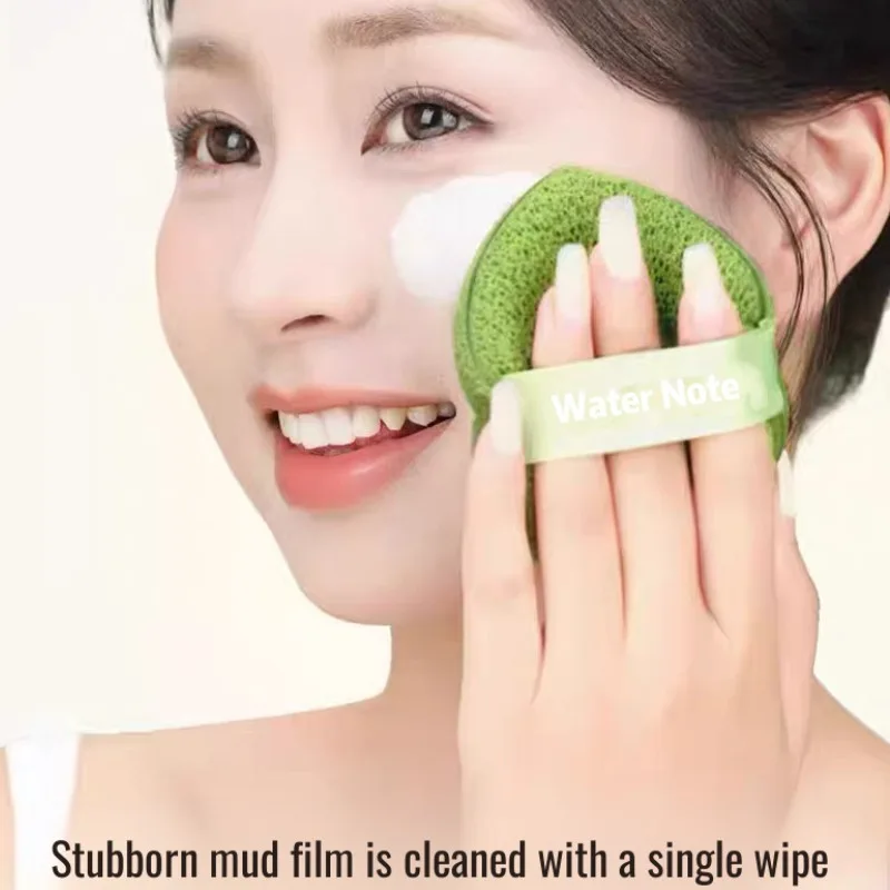 Gloves Face Wash Puff Wash Smile Leaky Fingers Cleansing Puff Cleansing Sponge Makeup Remover Towelettes Water Drops Cleanser