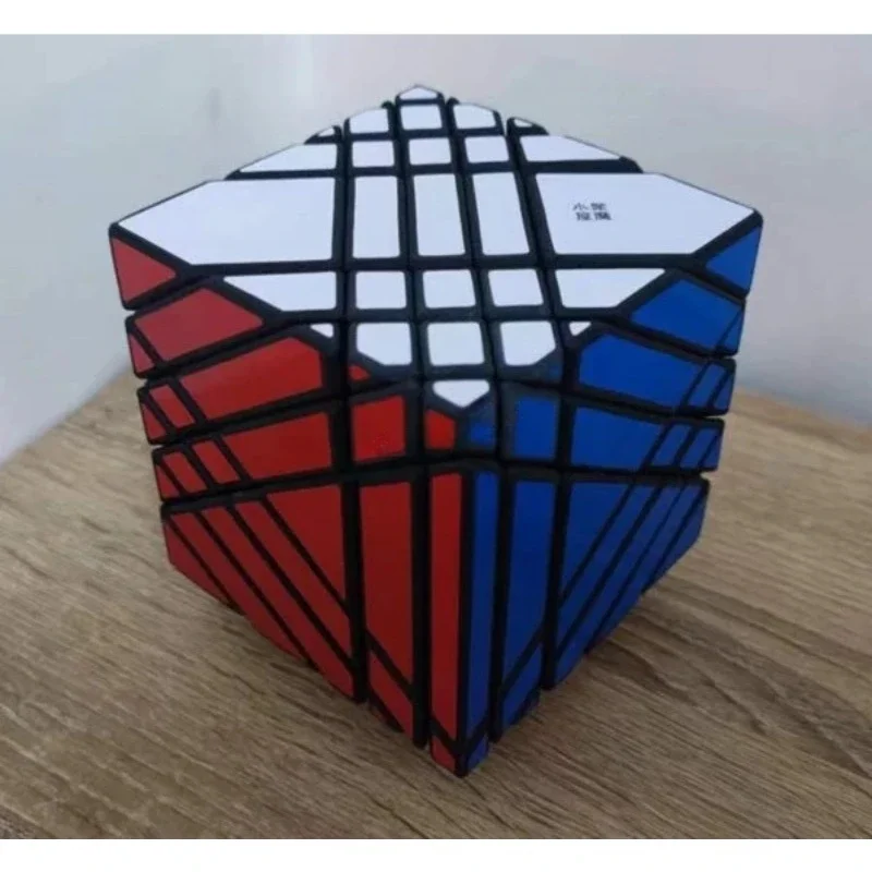 

Super Fisher 5x5 Cube Calvin's Puzzle Cubo Dual Fisher 5x5x5 Cube Black Body (Lee MOD) Magic Cube Children's Educational Toy