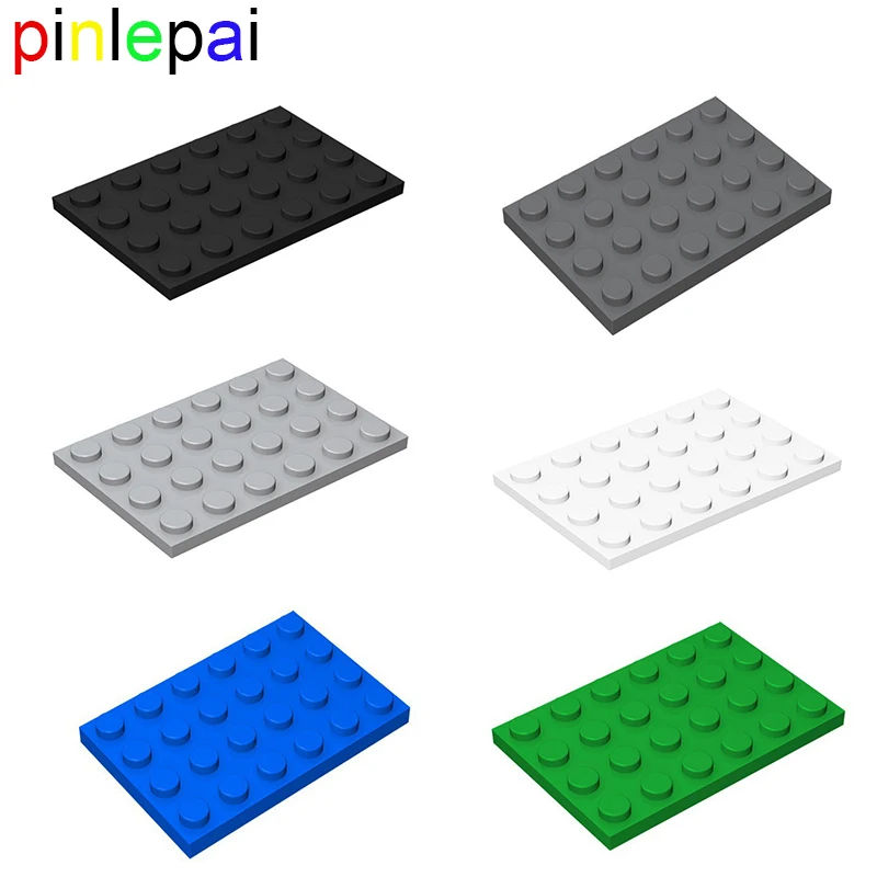 Pinlepai Brick 3032 4x6 Bricks Baseplate Base Plate Building Blocks Block Particle Moc Assembled Particles Toys For Children