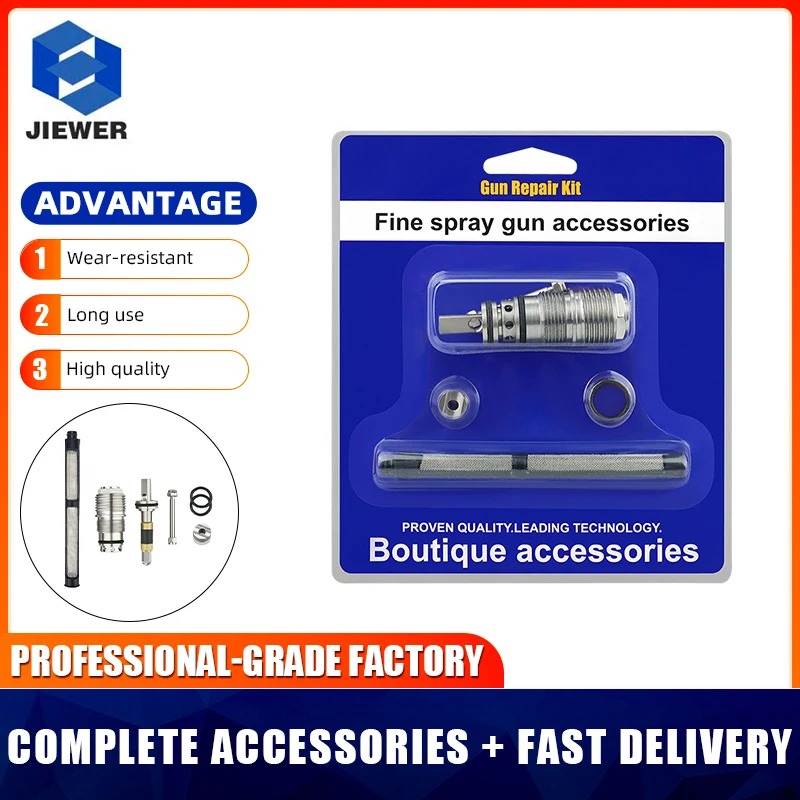 

Airless Sprayers Pump Repair Kit 288488 Seal Gasket Filter Gun Needle Valve Seat For 395 490 495 595 Spray Gun Accessries