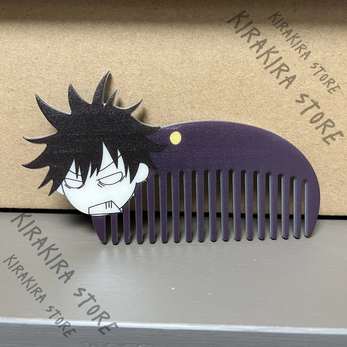 

Jujutsu Kaisen Fushiguro Megumi Anime Two-sided Comb Cosplay Pettine Massage Brush Funny portable Abstract Collector's Edition