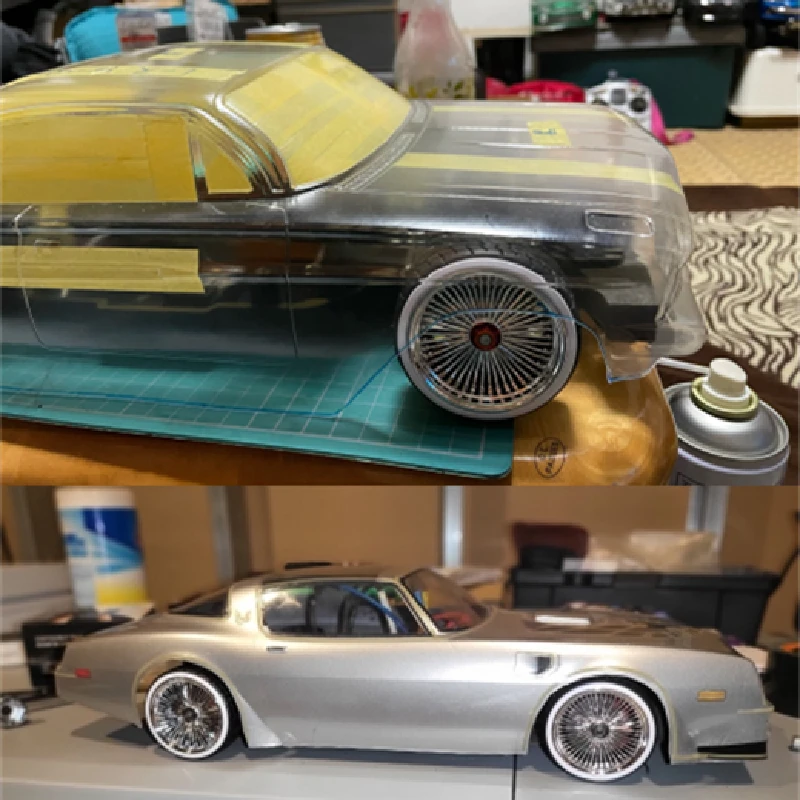 4pcs 3/6/9mm Offset 1/10 Scale Plastic Wheel Rim with Hard Plastic Tire Tyre with Soft Insert RC Car Drift On road Touring Model