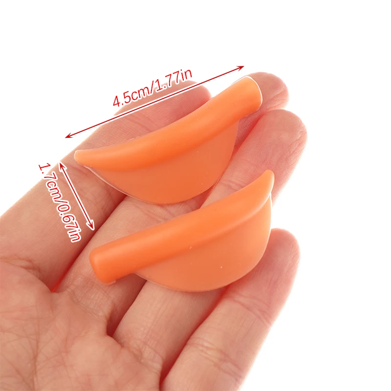 5 คู่/แพ็คซิลิโคน Eyelash Perm Pad รีไซเคิล Lashes Rods Shield 3D Eyelash Curler Applicator เครื่องมือแต่งหน้า