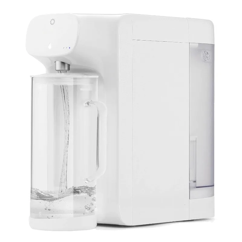 

Reverse Osmosis Countertop Water Filter with Premium Glass Pitcher for Safe Drinking No Installation RO Filtration