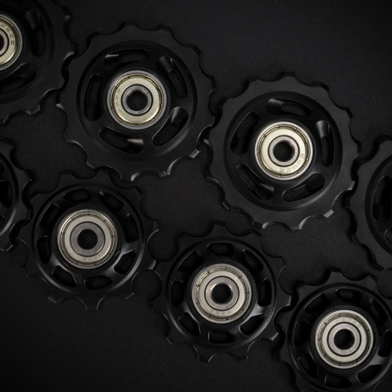 Q22A Pulley Wheel 11T 12T 13T 14T Resin Bike Rear Derailleur Wheel Rear Guide Wheel Pulley Roller For 9/10/11