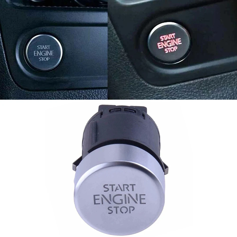 For Tiguan 2009-2018 5N0959839A Car Engine Ignition Starter Switch Keyless Entry Start Stop Push Button