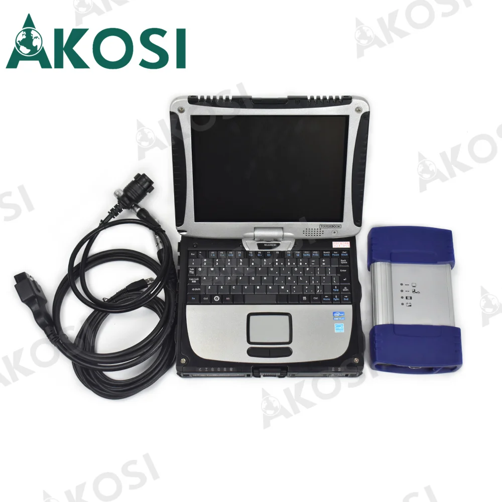 Heavy duty Truck auto Diagnostic Scanner for DAF 560 MUX PACCAR truck engine tool and CF52 laptop