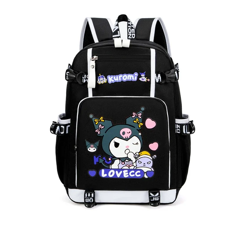 

Kuromi Backpack Large capacity Cosplay School Bag Travel Bag Storage package Anime Rucksack for Elementary and Middle Knapsack