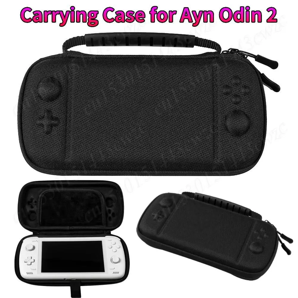 

Hard Carrying Case for Ayn Odin 2 Handheld Game Console Travel Case Shockproof Handbag Anti-scratch Storage Case for Ayn Odin 2