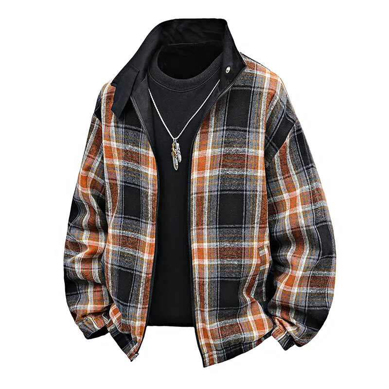 2025 Spring New High Quality Leisure Sports Fashion Versatile Double sided Jacket Coat