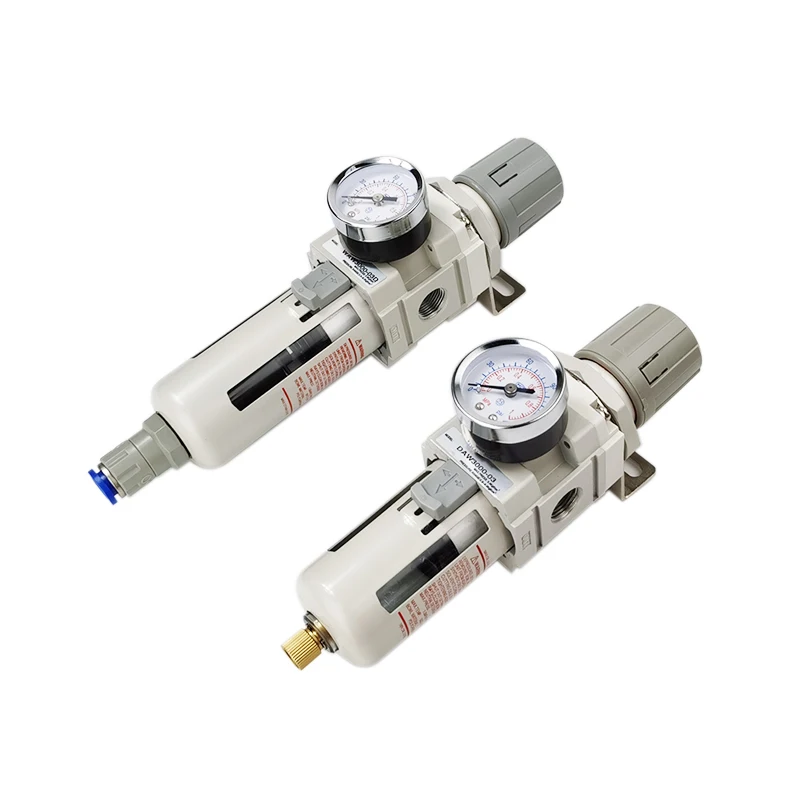 1 PCS AW3000-03 Air Oil Water Seperator Filter G3/8'' Air Pressure Regulator Controller Pneumatic Compressor Copper Filter