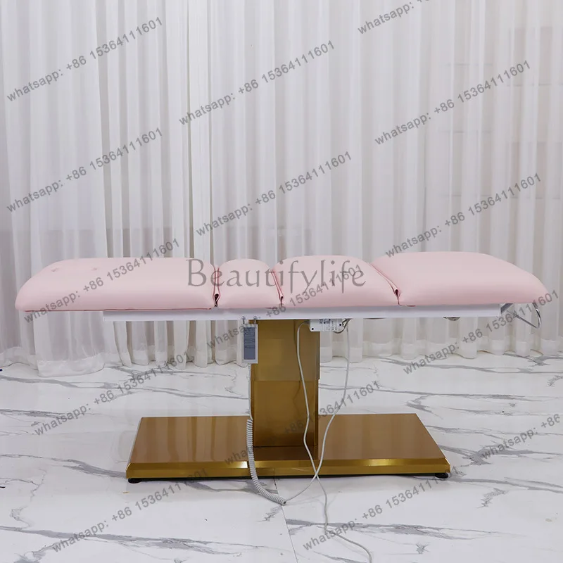 Factory Direct Sales Electric Beauty Bed Chiropractic Rehabilitation Lifting Bed Lifting Massage Bed