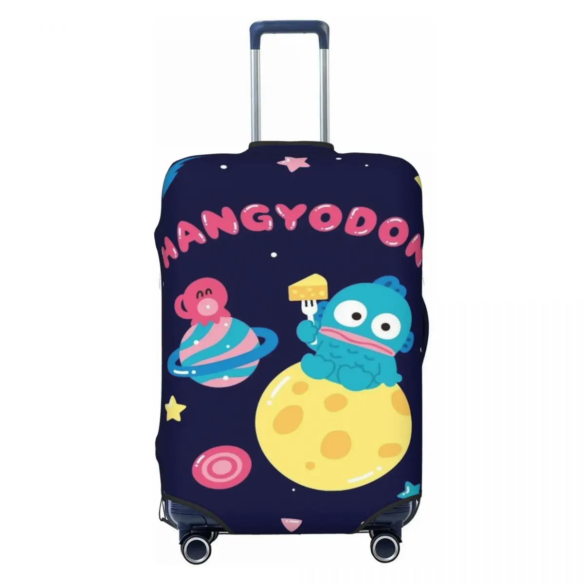 

Custom Hangyodon Cartoon Luggage Cover Protector Cute Travel Suitcase Protective Cover for 18-32 Inch