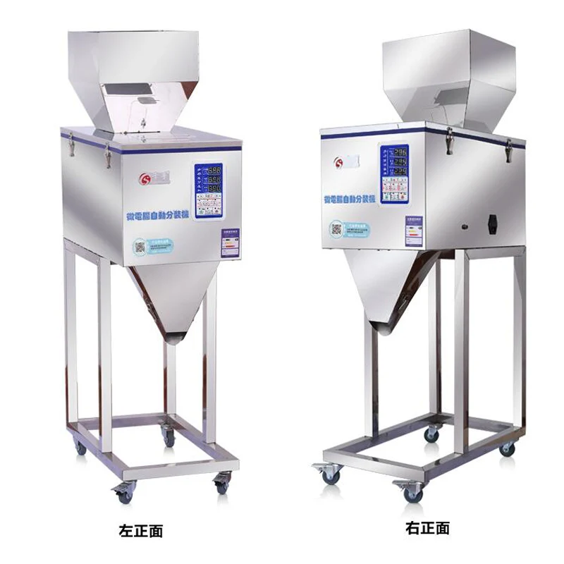 

Granule Powder Filling Machine Automatic Weighing Machine Packaging Machine For Tea Bean Seed Particle 220V/110V