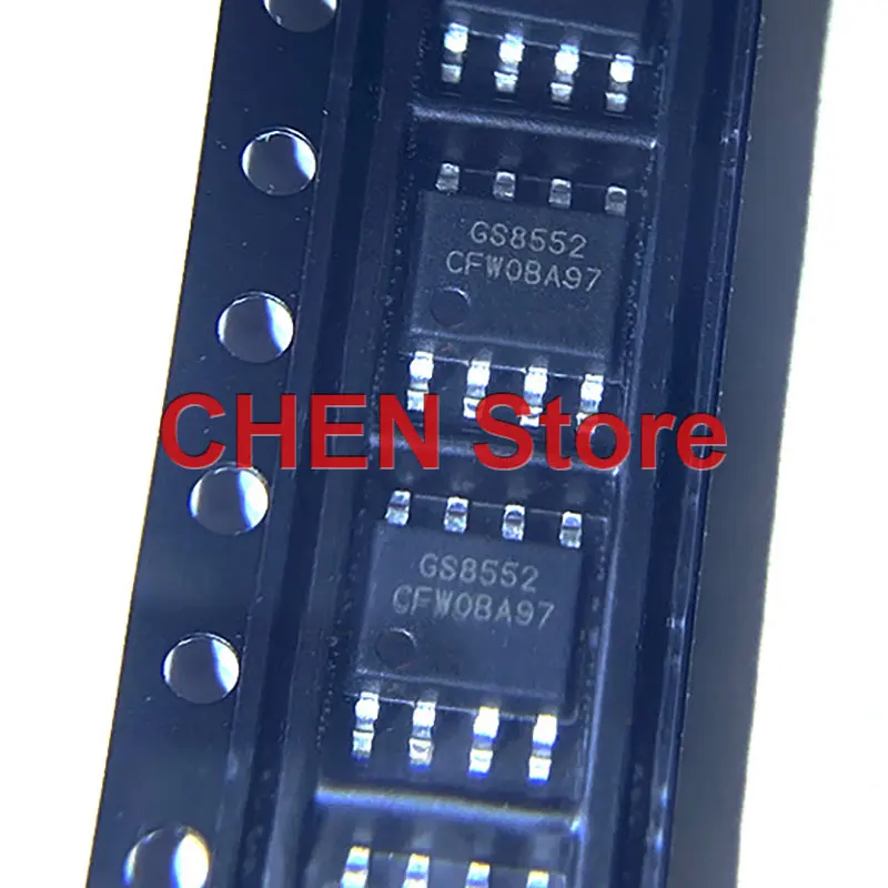 

20PCS NEW OriginaI GS8552-SR SOP8 Zero-Drift Band RF Filter Operational Amplifier Chip GS8552 Integrated Circuit Chip IC