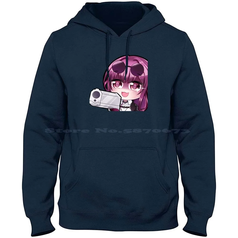 Chibi Kafka Peeker Hoodie, 100% Algodão, Hsr Star Rail Elements, Impacto Honkai, Astral Express