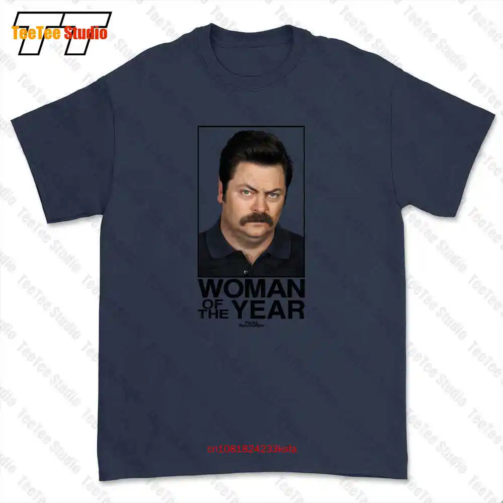 Parks And Recreation Woman Of The Year T-shirt Tee WQGK