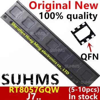 (5-10 قطع) 100% جديد RT8057GQW RT8057 (J73 J7X J7W J7R) QFN-6