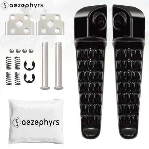 Подножки для мотоцикла спереди и сзади для Kawasaki Ninja ZX6R abs ZX10R 650R ER-6N Z750 Z1000 zr800 z h2 se z800 ER-6F подставка для ног пассажира