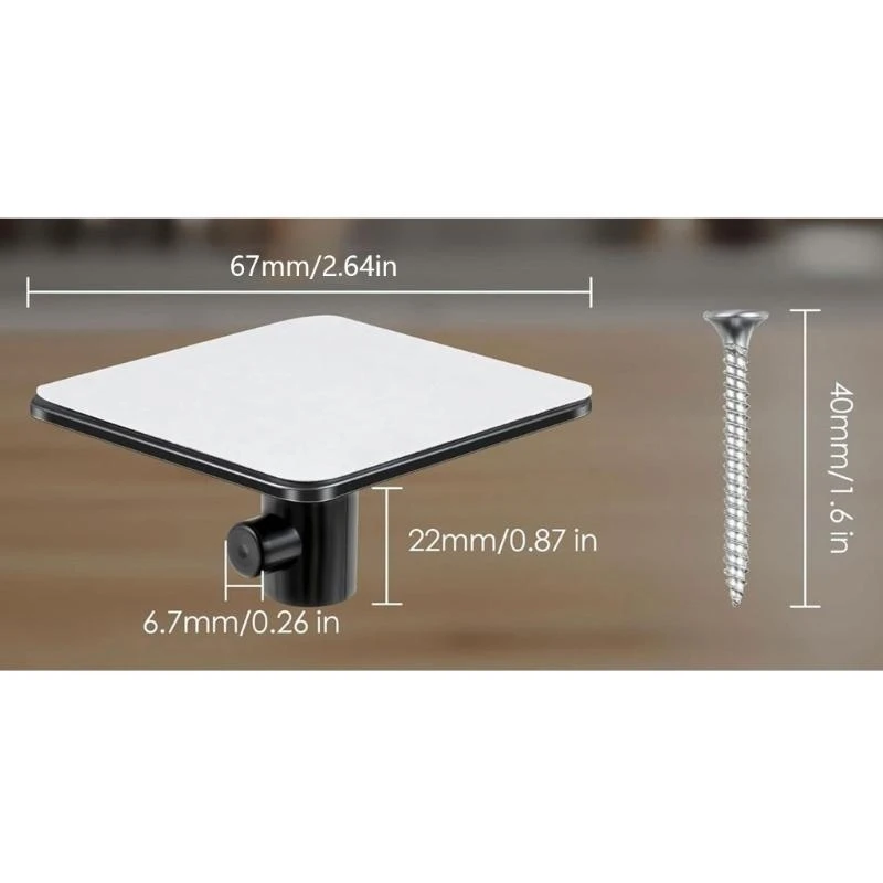 Gói 4 hook đính kèm bếp máy trộn Bộ phận đính kèm đính kèm tổ chức tổ chức máy trộn có kết cấu bằng nhựa