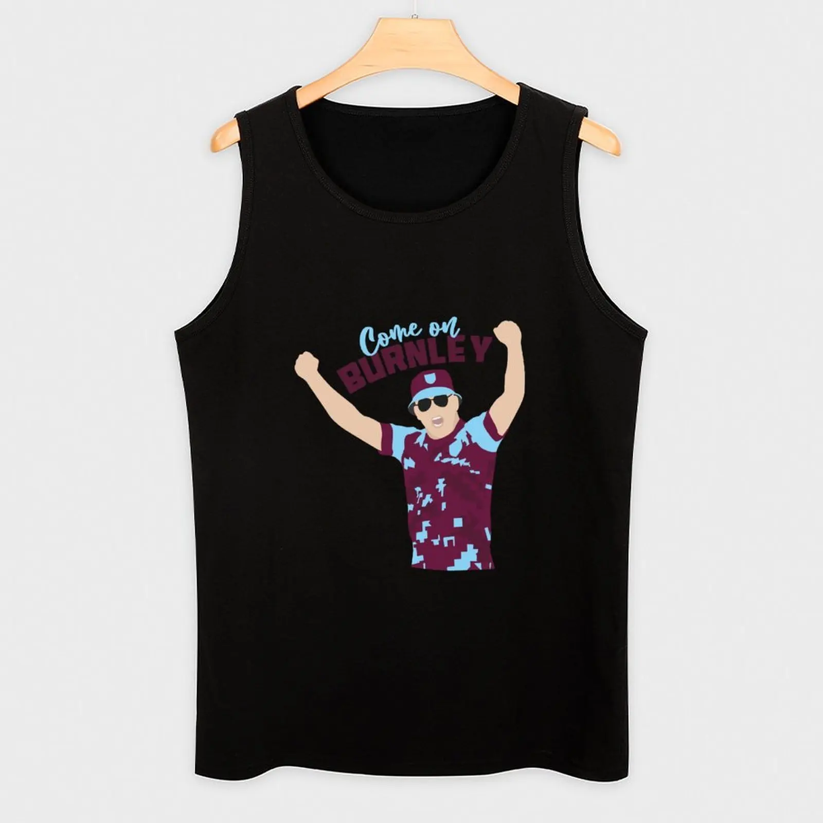 Come On Burnley Tank Top Odor Control Tank Top Anti Sweat Workout Shirt - view 3