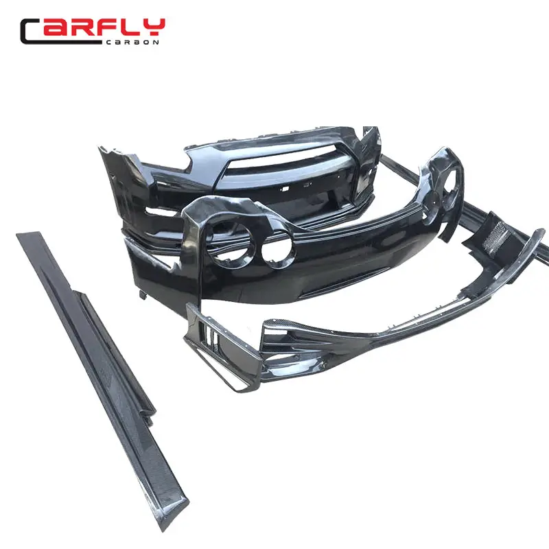 لنيسان GTR R35 2008-2018 طقم هيكل من ألياف الكربون مخصص الأكثر مبيعًا