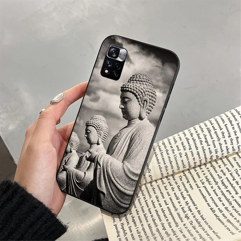 

Phone Case For Xiaomi Redmi note 13 12 Pro 11S 11 10 Pro 10S 12S Redmi 10 10C 9C 13C Buddha Case