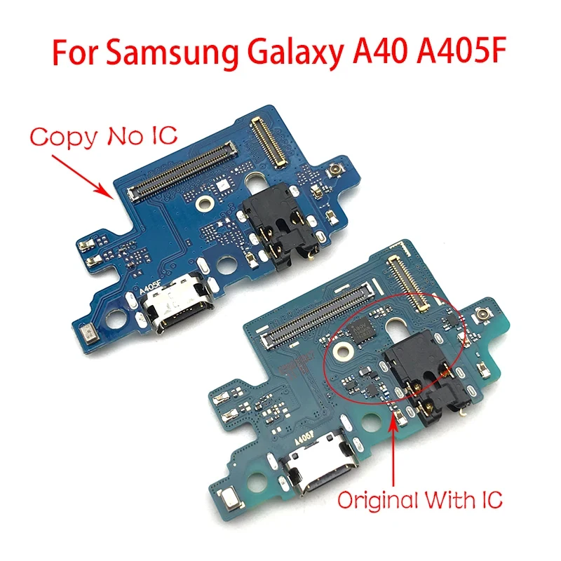 For Galaxy A405F A40 A405  With Microphone