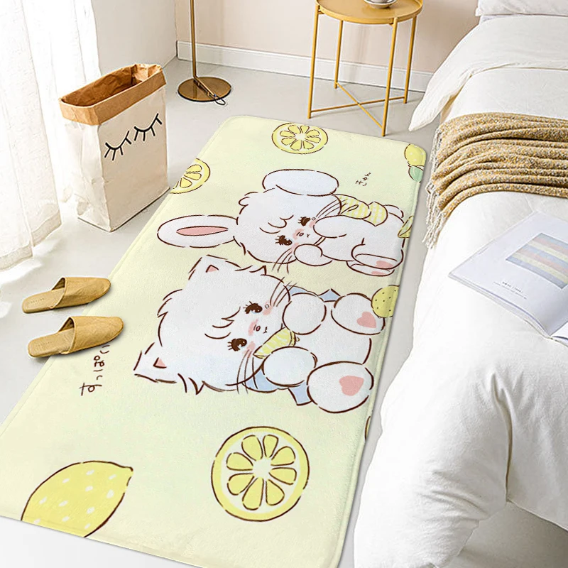 Carpet for Children's Room M-Mikkos Lovely Bathroom Kitchen Mat Anti Slip Funny Doormat Entrance Door Kids Bedroom Rug Home