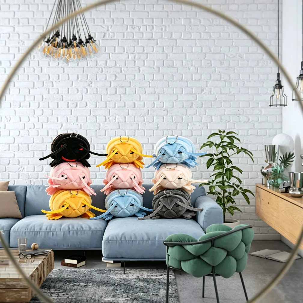 Best Funny Cute Soft Quality Caterpillar Pillow Cushion NonSlip Bottom MachineWashable HomeDecor Gift Office Sofa Bed Livingroom