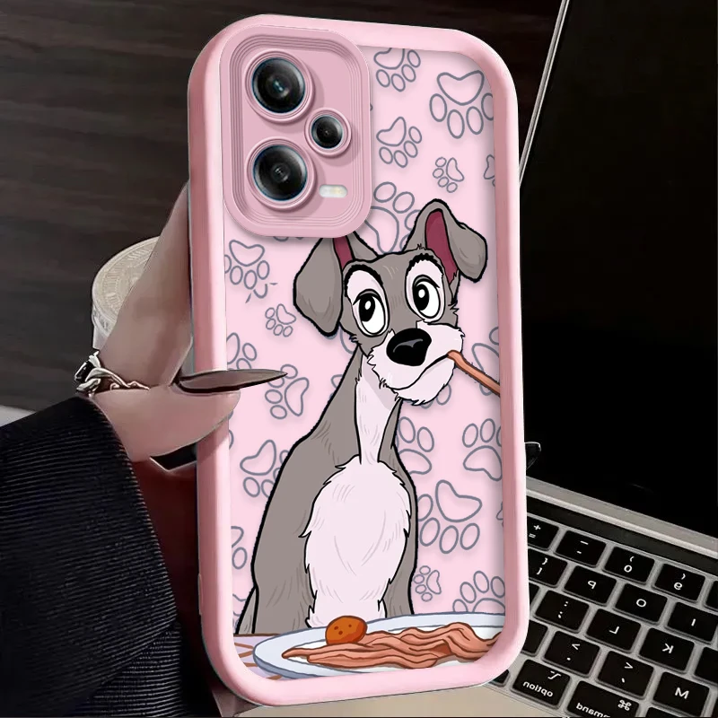 Мягкий чехол для телефона «Леди и Бродяга» для Xiaomi Redmi Note 13 14 12 11 Pro Plus 5G 12S 11S 10S 10 9 Redmi 14C 13C 12C 12 4G A3 A3X