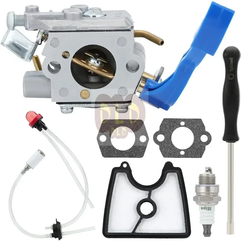 

125B 590460102 Carburetor Tune Up Kit for Husq 125BVX Leaf Blower Parts Replace C1Q-W37 Jonsered B2126 Blower Carb Adjusting