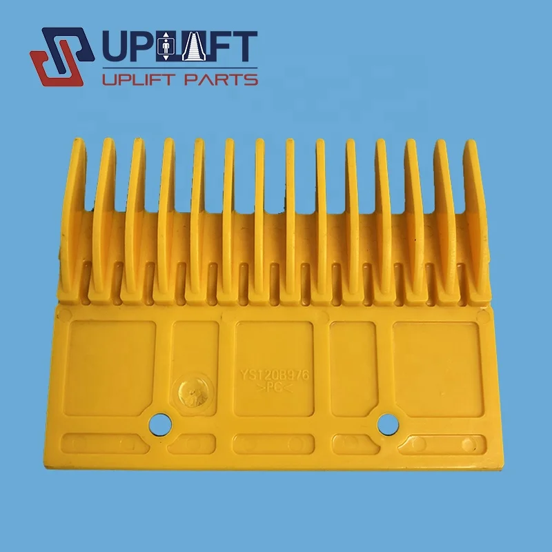 YS120B976 Industrial Design Style Plastic Comb Plate Escalator Parts