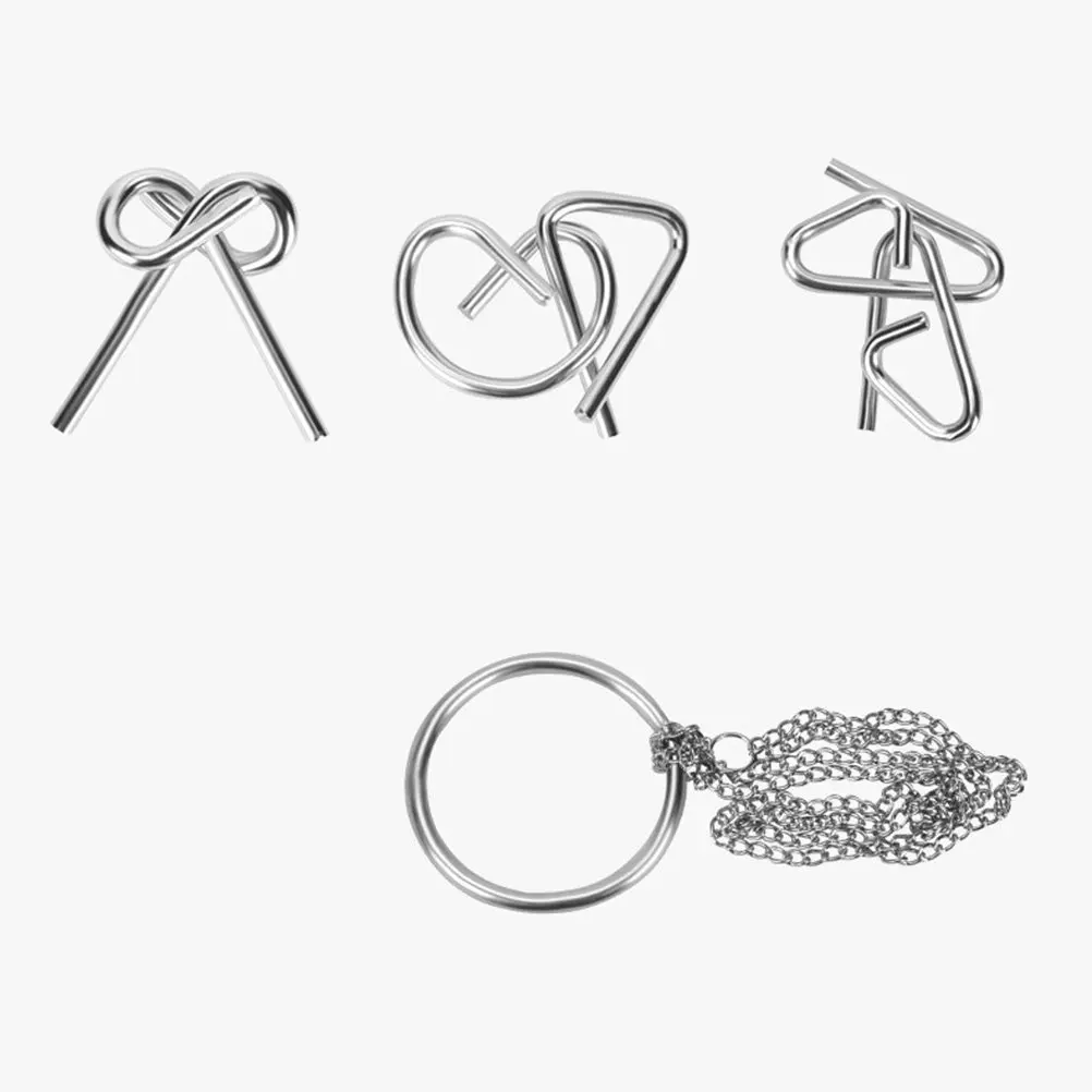 

Набор из 20 металлических головоломок «Девять колец»: китайская развивающая игра-головоломка для развития интеллекта для детей и взрослых