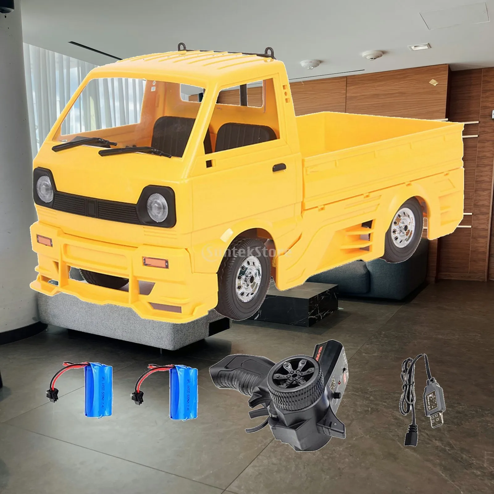 Toy Grade RC Truck 1 10 Scale 2WD Electric Off Road Buggy Car for Adults Kids with Brushed Motor Drift Style