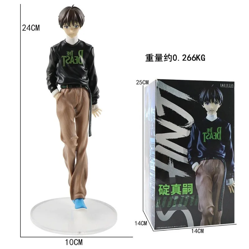 Evangelion eva nagisa kaori shinji animação figura modelo periférico desktop personalidade criativa na moda ornamentos decoração