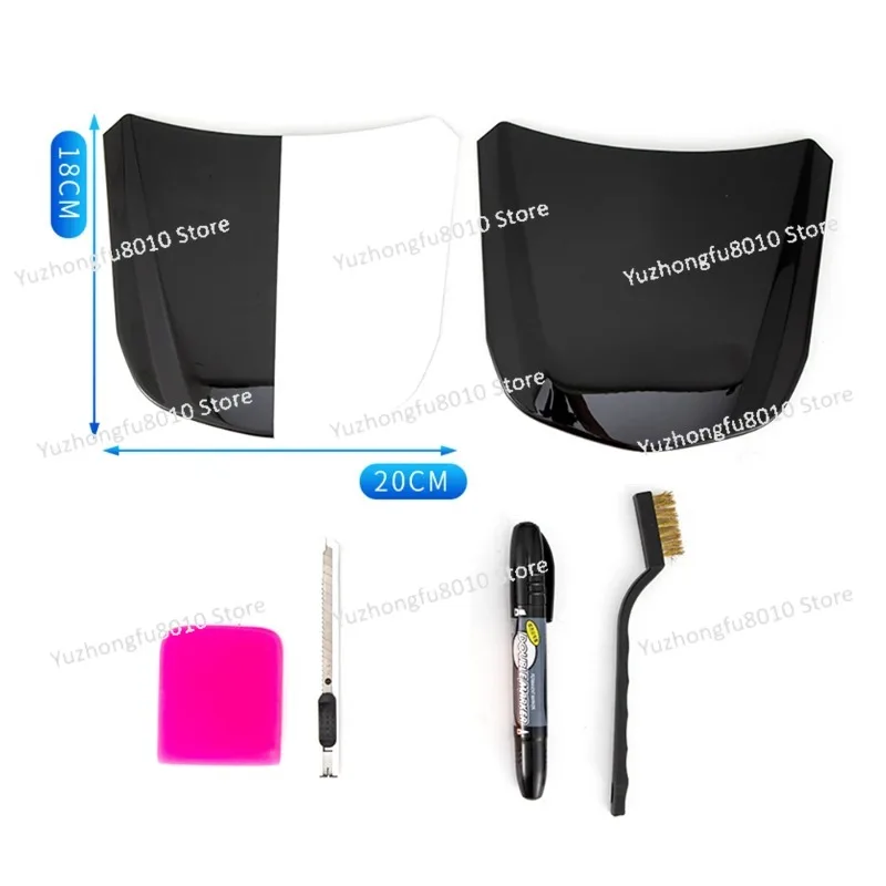 Mini Invisible Car Cover Test Tool Hood Model Scratch Impact Stone Resistance Display Experience Prop for Car Care