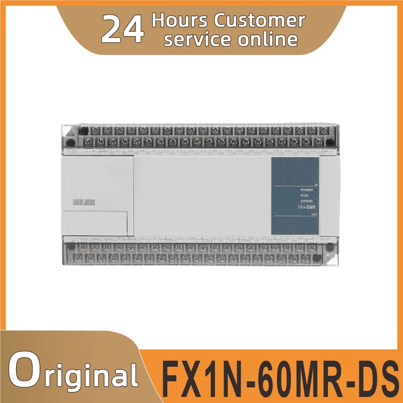 

New Original FX1N-60MR-DS Series Programmable Controller PLC DC Power Input Module.